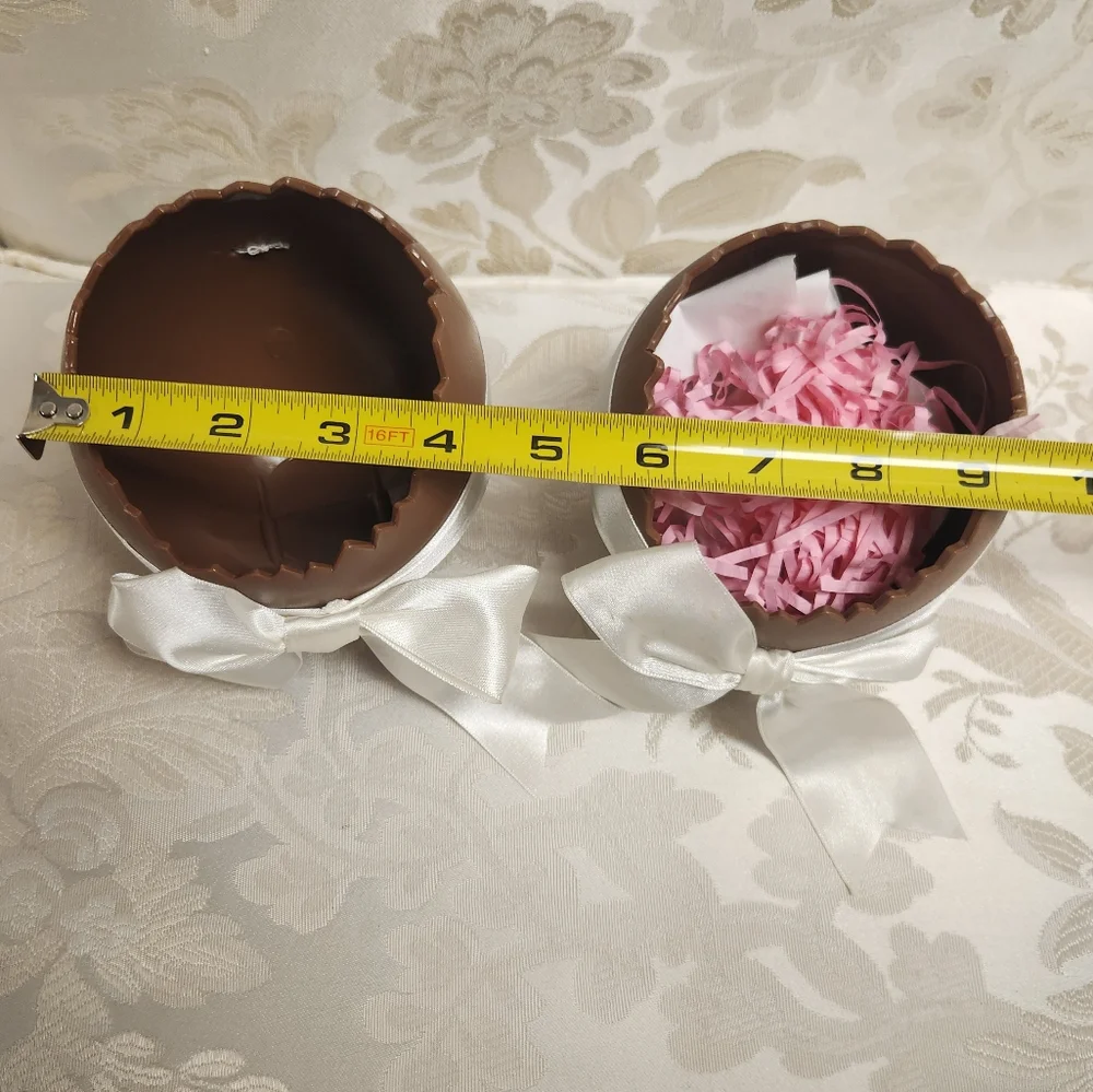 Anne Geddes Baby Bunnies In Chocolate Easter Eggs Vintage Dolls Set Of 2
